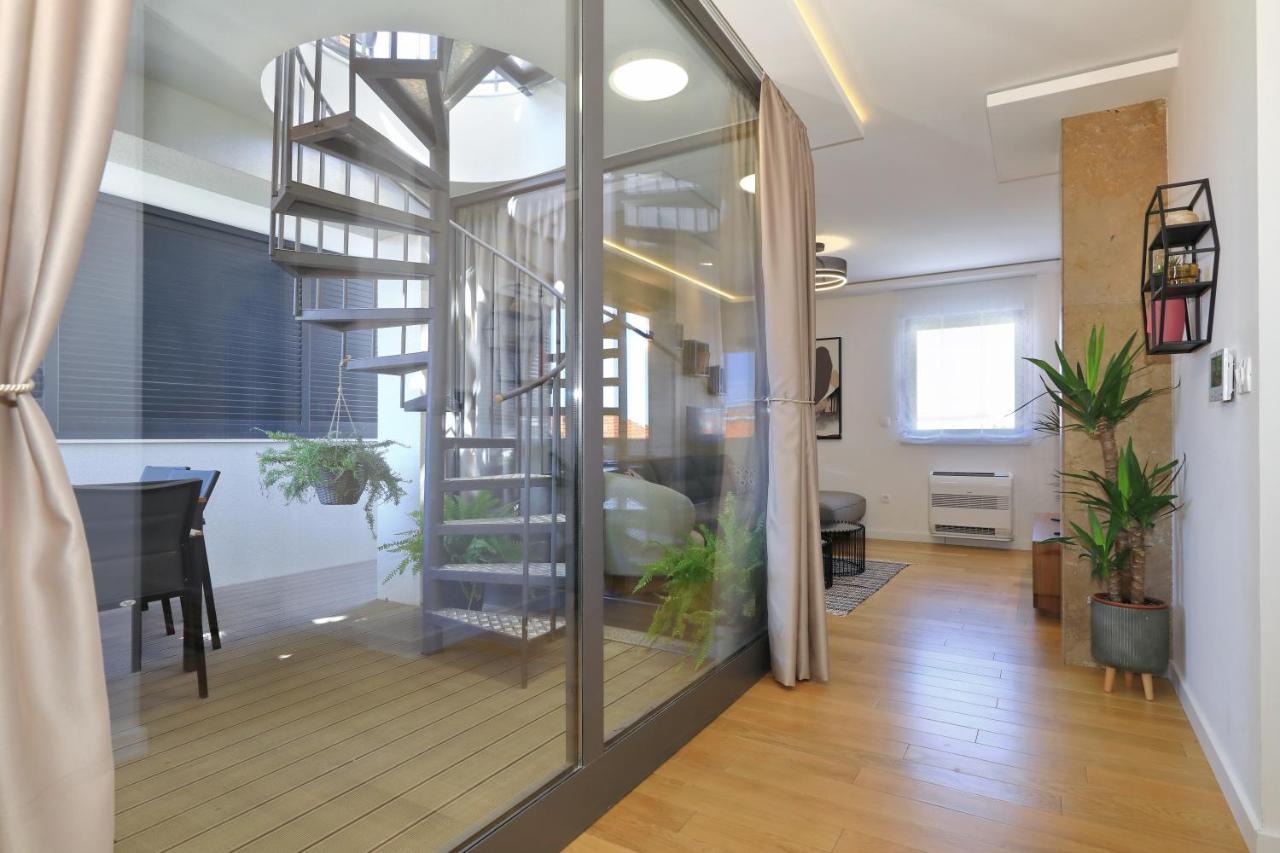 Penthouse Diem - Private Pool With Sea View Zára Kültér fotó